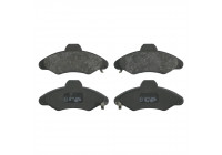 Brake Pad Set, disc brake 16039 FEBI