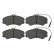 Brake Pad Set, disc brake 16049 FEBI