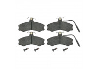 Brake Pad Set, disc brake 16051 FEBI