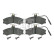 Brake Pad Set, disc brake 16051 FEBI, Thumbnail 2
