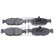 Brake Pad Set, disc brake 16055 FEBI, Thumbnail 2