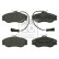 Brake Pad Set, disc brake 16062 FEBI, Thumbnail 2
