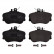 Brake Pad Set, disc brake 16067 FEBI
