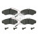 Brake Pad Set, disc brake 16069 FEBI, Thumbnail 2