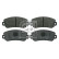 Brake Pad Set, disc brake 16077 FEBI, Thumbnail 2