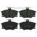Brake Pad Set, disc brake 16079 FEBI