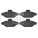 Brake Pad Set, disc brake 16082 FEBI, Thumbnail 2