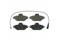 Brake Pad Set, disc brake 16084 FEBI