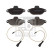 Brake Pad Set, disc brake 16084 FEBI, Thumbnail 2