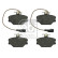 Brake Pad Set, disc brake 16086 FEBI, Thumbnail 2