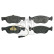 Brake Pad Set, disc brake 16091 FEBI, Thumbnail 2