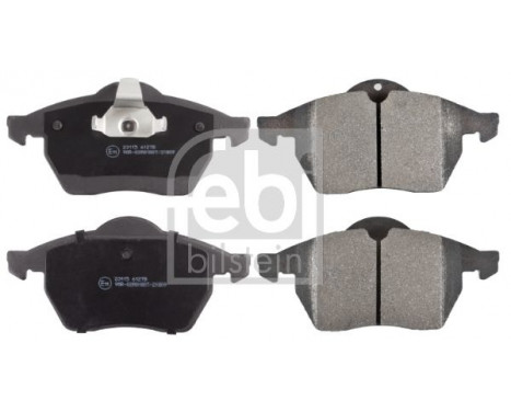 Brake Pad Set, disc brake 16107 FEBI, Image 2