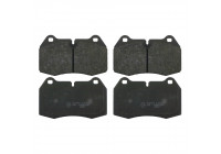 Brake Pad Set, disc brake 16109 FEBI