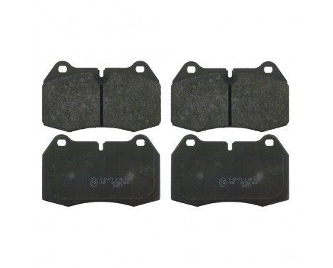 Brake Pad Set, disc brake 16109 FEBI