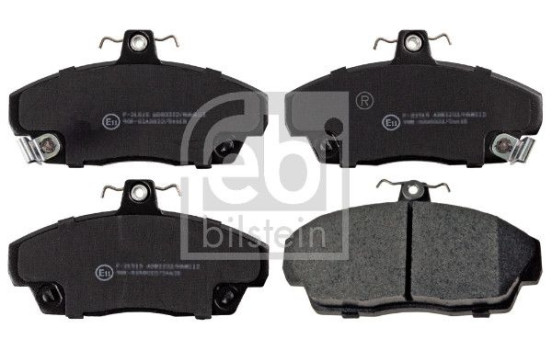 Brake Pad Set, disc brake 16114 FEBI, Image 2