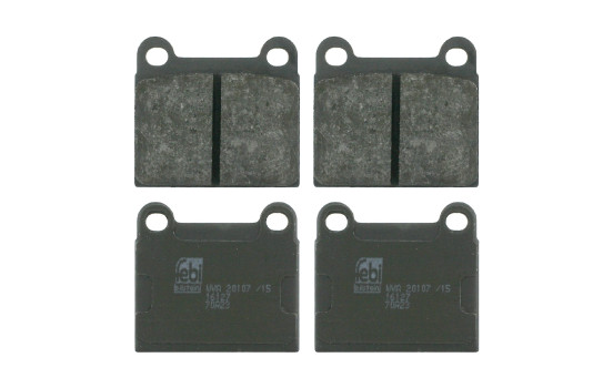 Brake Pad Set, disc brake 16127 FEBI