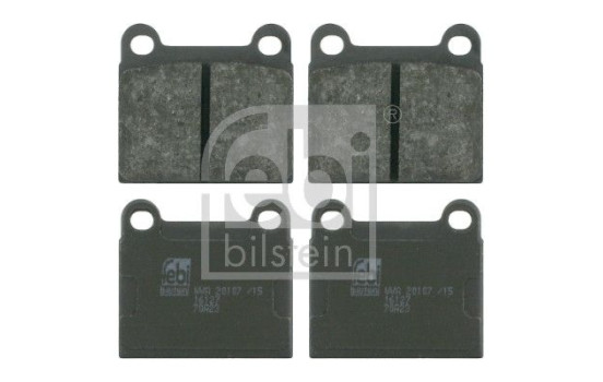 Brake Pad Set, disc brake 16127 FEBI, Image 2