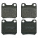 Brake Pad Set, disc brake 16133 FEBI