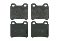 Brake Pad Set, disc brake 16135 FEBI