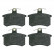 Brake Pad Set, disc brake 16142 FEBI