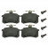 Brake Pad Set, disc brake 16144 FEBI