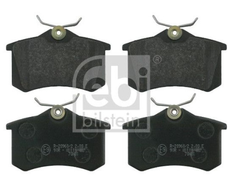 Brake Pad Set, disc brake 16146 FEBI, Image 2