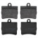 Brake Pad Set, disc brake 16152 FEBI