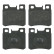 Brake Pad Set, disc brake 16153 FEBI