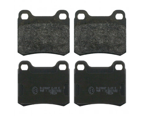 Brake Pad Set, disc brake 16154 FEBI