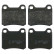 Brake Pad Set, disc brake 16154 FEBI
