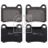 Brake Pad Set, disc brake 16154 FEBI, Thumbnail 2