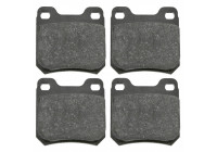 Brake Pad Set, disc brake 16155 FEBI