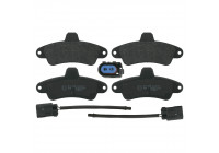 Brake Pad Set, disc brake 16159 FEBI
