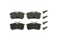 Brake Pad Set, disc brake 16167 FEBI