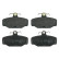 Brake Pad Set, disc brake 16169 FEBI