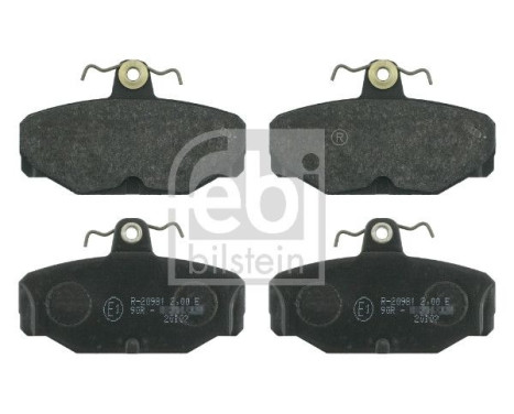 Brake Pad Set, disc brake 16169 FEBI, Image 2