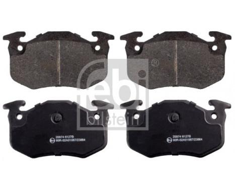 Brake Pad Set, disc brake 16189 FEBI, Image 2