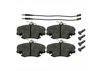 Brake Pad Set, disc brake 16191 FEBI