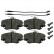 Brake Pad Set, disc brake 16191 FEBI