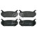 Brake Pad Set, disc brake 16194 FEBI, Thumbnail 2