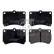 Brake Pad Set, disc brake 16195 FEBI, Thumbnail 2
