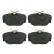 Brake Pad Set, disc brake 16197 FEBI