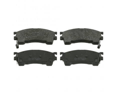 Brake Pad Set, disc brake 16198 FEBI