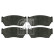 Brake Pad Set, disc brake 16204 FEBI, Thumbnail 2