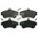 Brake Pad Set, disc brake 16214 FEBI, Thumbnail 2