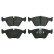 Brake Pad Set, disc brake 16217 FEBI