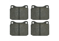 Brake Pad Set, disc brake 16220 FEBI