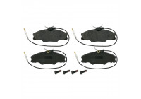 Brake Pad Set, disc brake 16221 FEBI