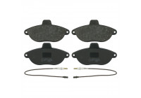 Brake Pad Set, disc brake 16225 FEBI
