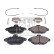 Brake Pad Set, disc brake 16225 FEBI, Thumbnail 2 Brake Pad Set, disc brake 16225 FEBI, Thumbnail 2